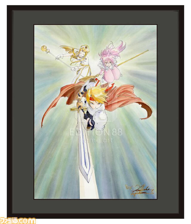 『テイルズ オブ』シリーズ30周年アート展、東京・大阪で開催。歴代キャラ&名シーンが集結、ファン投票で選ばれた名場面も展示