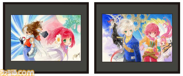 『テイルズ オブ』シリーズ30周年アート展、東京・大阪で開催。歴代キャラ&名シーンが集結、ファン投票で選ばれた名場面も展示
