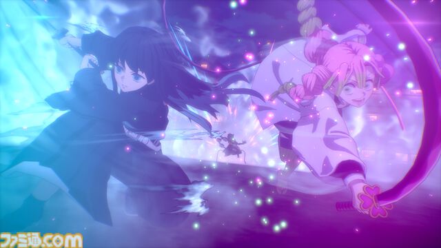『鬼滅の刃 ヒノカミ血風譚2』炭治郎（刀鍛冶の里編）、時透、甘露寺のバトルシーン公開。上弦の鬼を相手に迫力満点の奥義をくり出す