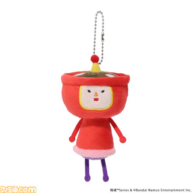 『塊魂』イチゴチャンとミソのぬいぐるみがかわいい。手のひらサイズの新商品が3月18日発売