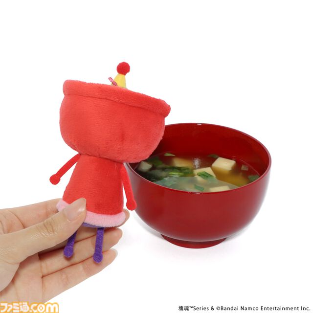 『塊魂』イチゴチャンとミソのぬいぐるみがかわいい。手のひらサイズの新商品が3月18日発売
