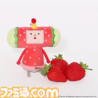 『塊魂』イチゴチャンとミソのぬいぐるみがかわいい。手のひらサイズの新商品が3月18日発売
