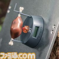 『モンハン』肉焼きタイマー＆タンブラー付きムック本が5月上旬よりファミマにて再販。おなじみのメロディとボイスが流れて肉も回せる