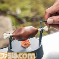 『モンハン』肉焼きタイマー＆タンブラー付きムック本が5月上旬よりファミマにて再販。おなじみのメロディとボイスが流れて肉も回せる