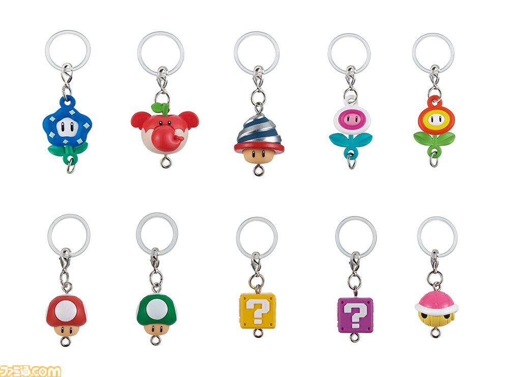 マリオワンダー』ワンダーフラワーやゾウフルーツがくっつくチャーム型