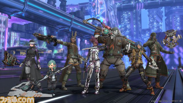 『FF14』パッチ7.2の“至天の座アルカディア：クルーザー級”に登場する闘士のビジュアル公開。背景には謎のシルエットも……？