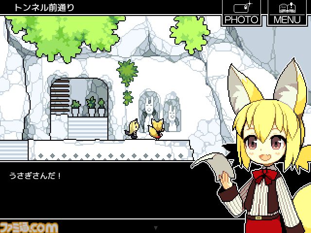 『ロカビリーホステル』ケモ耳少女たちがただただ廃墟を見て回るお散歩シミュレーション。2026年内に発売