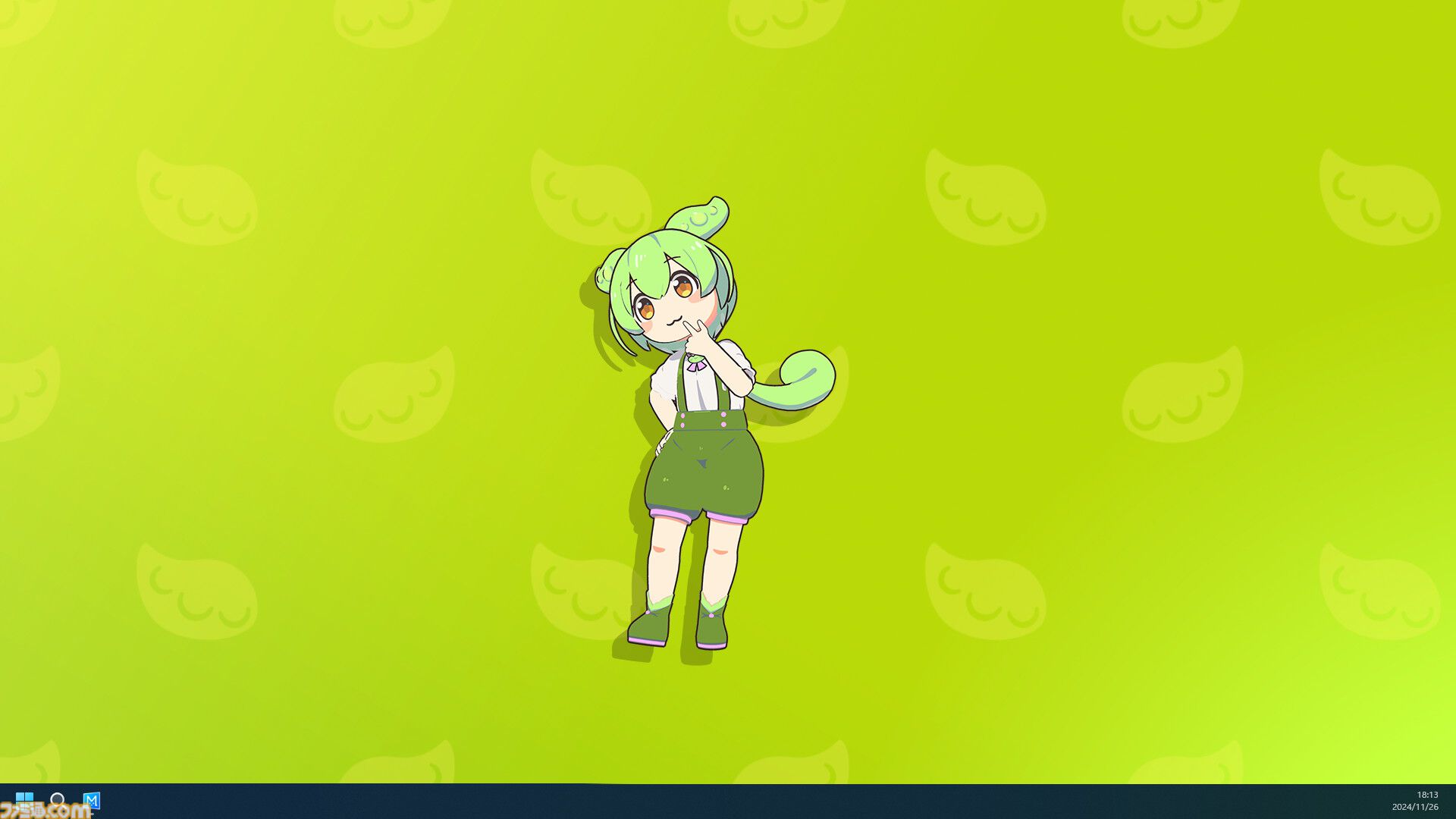 “ずんだもん”が『Desktop Mate』第3弾DLCとして4月3日に配信決定。待望の“ボイス機能”を搭載、デスクトップPC上を元気に動き回る
