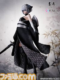 『ニーア オートマタ Ver1.1a』2Bが優美な着物姿で1/4スケールフィギュア化。老舗の日本人形ブランド吉徳とのコラボで本日（3/19）より予約開始