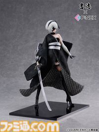『ニーア オートマタ Ver1.1a』2Bが優美な着物姿で1/4スケールフィギュア化。老舗の日本人形ブランド吉徳とのコラボで本日（3/19）より予約開始