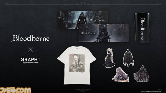 『ブラッドボーン』美しい人形のTシャツが登場、ゲームの世界観とセリフをプリント技法で表現。本日（3/19）から予約開始