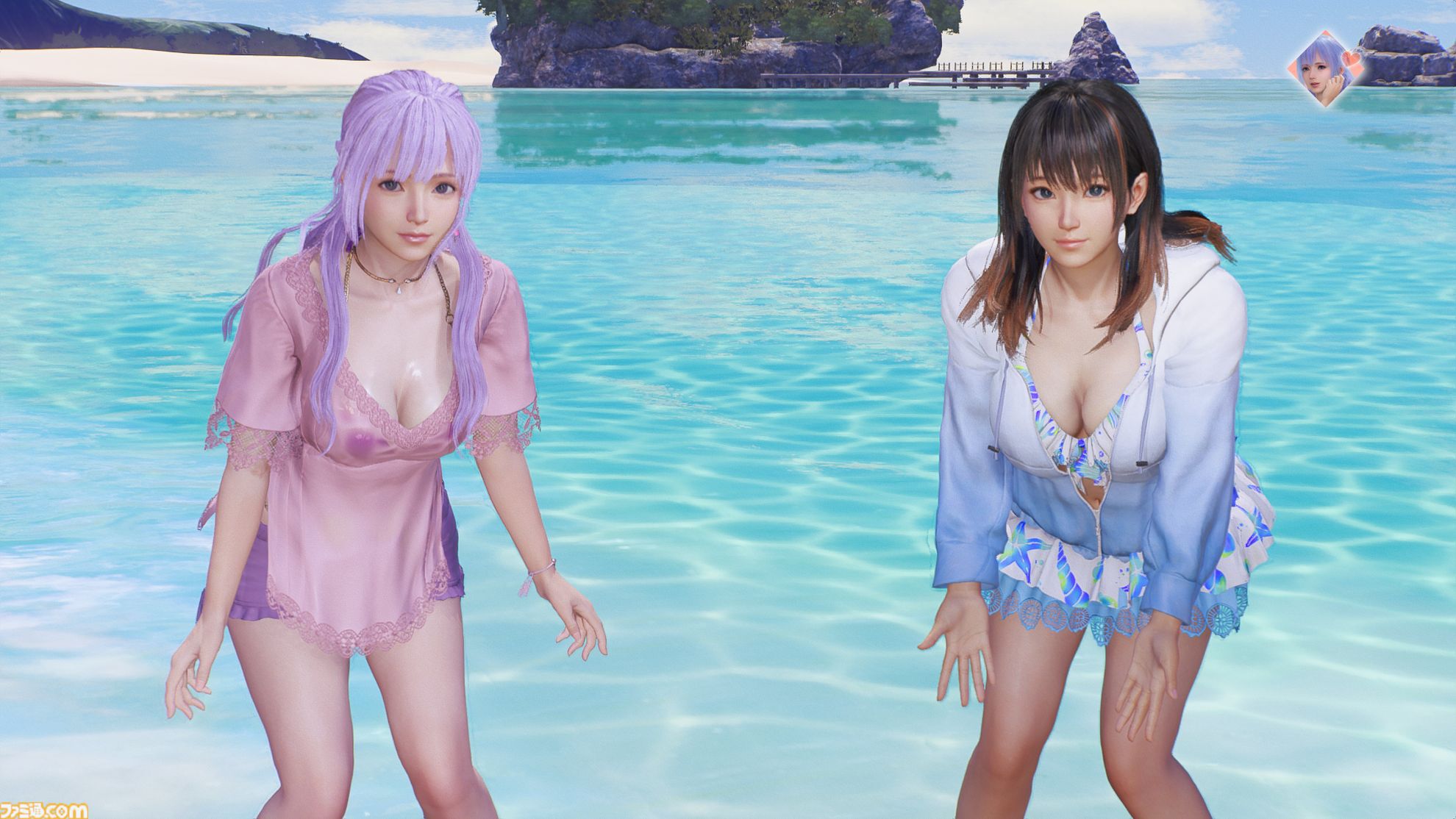 『DOAXVV』スピンオフ恋愛ゲーム『VVプリズム』レビュー。新グラフィックで“ガチ恋距離”が描かれるドキドキ体験。女の子たちと結ばれる瞬間も、しっかりと描かれる！
