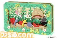 『ピクミン』草むらからチャッピーがピクミンたちを狙うシーンを紙で表現したクラフトキットの予約受付が開始。発売は2025年4月