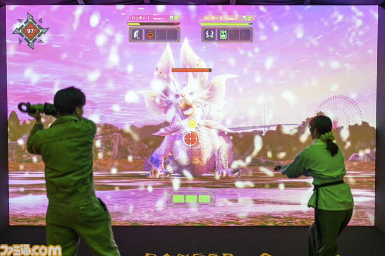 モンハン』×ニジゲンノモリのコラボアトラクションにタマミツネが明日
