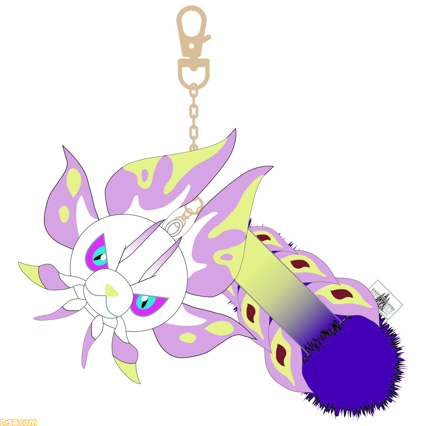 新版 Capcom Monster Collaboration ENON BOOS Purple lantern