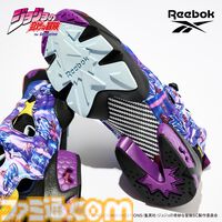 『ジョジョ スターダストクルセイダース』「オラオラ」を全面にあしらったスニーカーが登場。リーボック“インスタポンプフューリー 94”とのコラボモデル