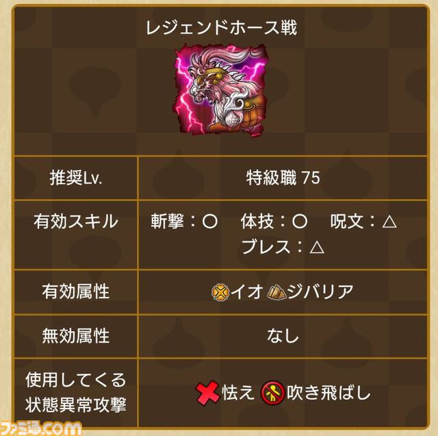 【ドラクエウォーク攻略】レジェンドホースのほこら攻略――バシルーラを使ってくる黒竜丸の足止めが重要