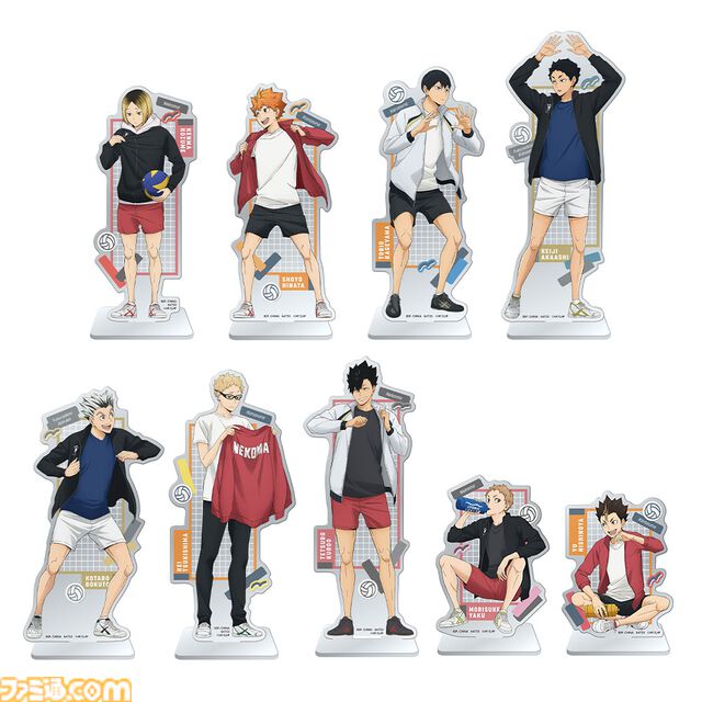 『ハイキュー!! ゴミ捨て場の決戦』一番くじが本日（3/21）発売。日向や研磨が飛びつくバレーボール型クッション、横断幕マグカップなどが登場