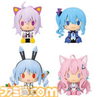 『ホロライブ』“サイバーパンクスタイル”な一番くじが本日（3/21）発売。猫又おかゆ・星街すいせい・兎田ぺこら・博衣こよりがフィギュア化