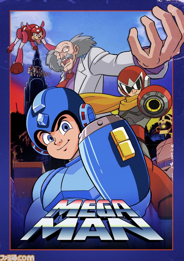 アニメ『ロックマンUSA』全27話がAmazonプライムビデオほかで配信開始。初の日本語字幕版対応で登場