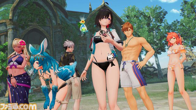『ユミアのアトリエ』が本日（3/21）発売。ユミアやフラミィたちがキュートな水着コスチュームにチェンジする追加DLC1弾が登場