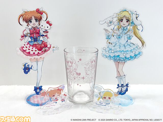 【リリカルなのは×サンリオ】ハローキティ＆なのは、シナモロール＆フェイトたちの“かわいい×かわいい”が溢れるコラボグッズが登場