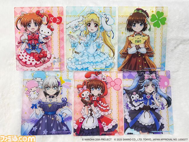 【リリカルなのは×サンリオ】ハローキティ＆なのは、シナモロール＆フェイトたちの“かわいい×かわいい”が溢れるコラボグッズが登場