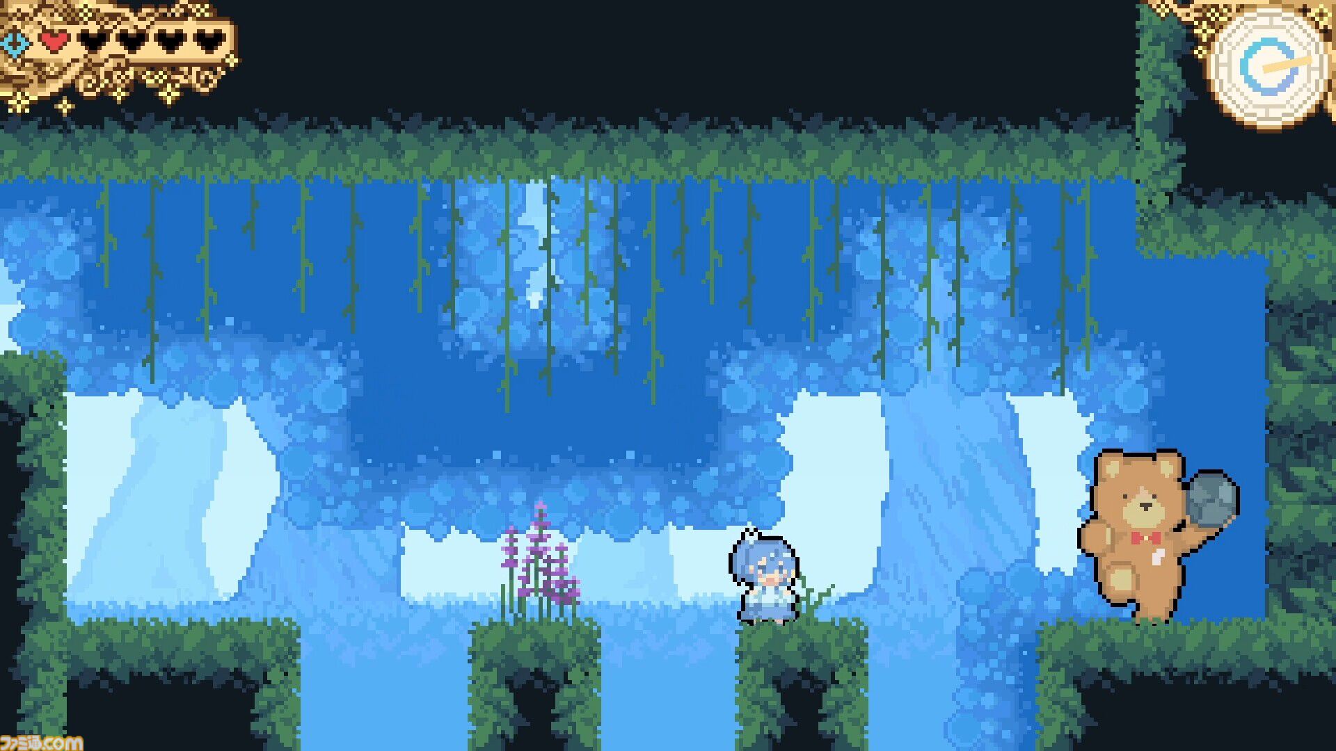 【ホロライブ】星街すいせい『ビビデバ』がゲーム化、価格無料でいきなり配信。おしゃまな馬車に飛び乗らない2D横スクロールアクション、強力なパンチやガラスシューズで攻撃