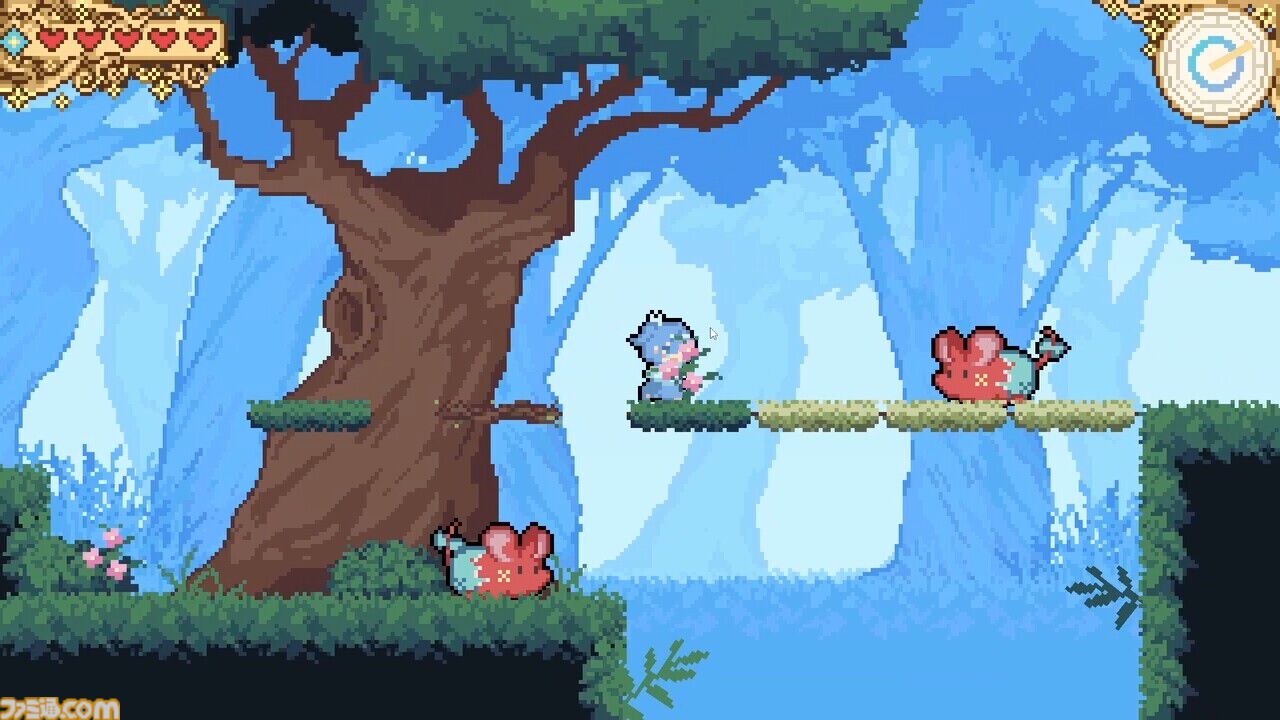【ホロライブ】星街すいせい『ビビデバ』がゲーム化、価格無料でいきなり配信。おしゃまな馬車に飛び乗らない2D横スクロールアクション、強力なパンチやガラスシューズで攻撃