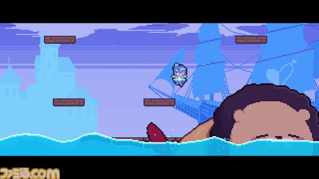 【ホロライブ】星街すいせい『ビビデバ』がゲーム化、価格無料でいきなり配信。おしゃまな馬車に飛び乗らない2D横スクロールアクション、強力なパンチやガラスシューズで攻撃