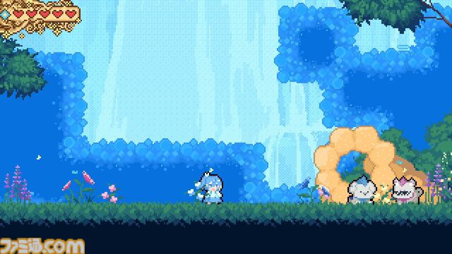 【ホロライブ】星街すいせい『ビビデバ』がゲーム化、価格無料でいきなり配信。おしゃまな馬車に飛び乗らない2D横スクロールアクション、強力なパンチやガラスシューズで攻撃