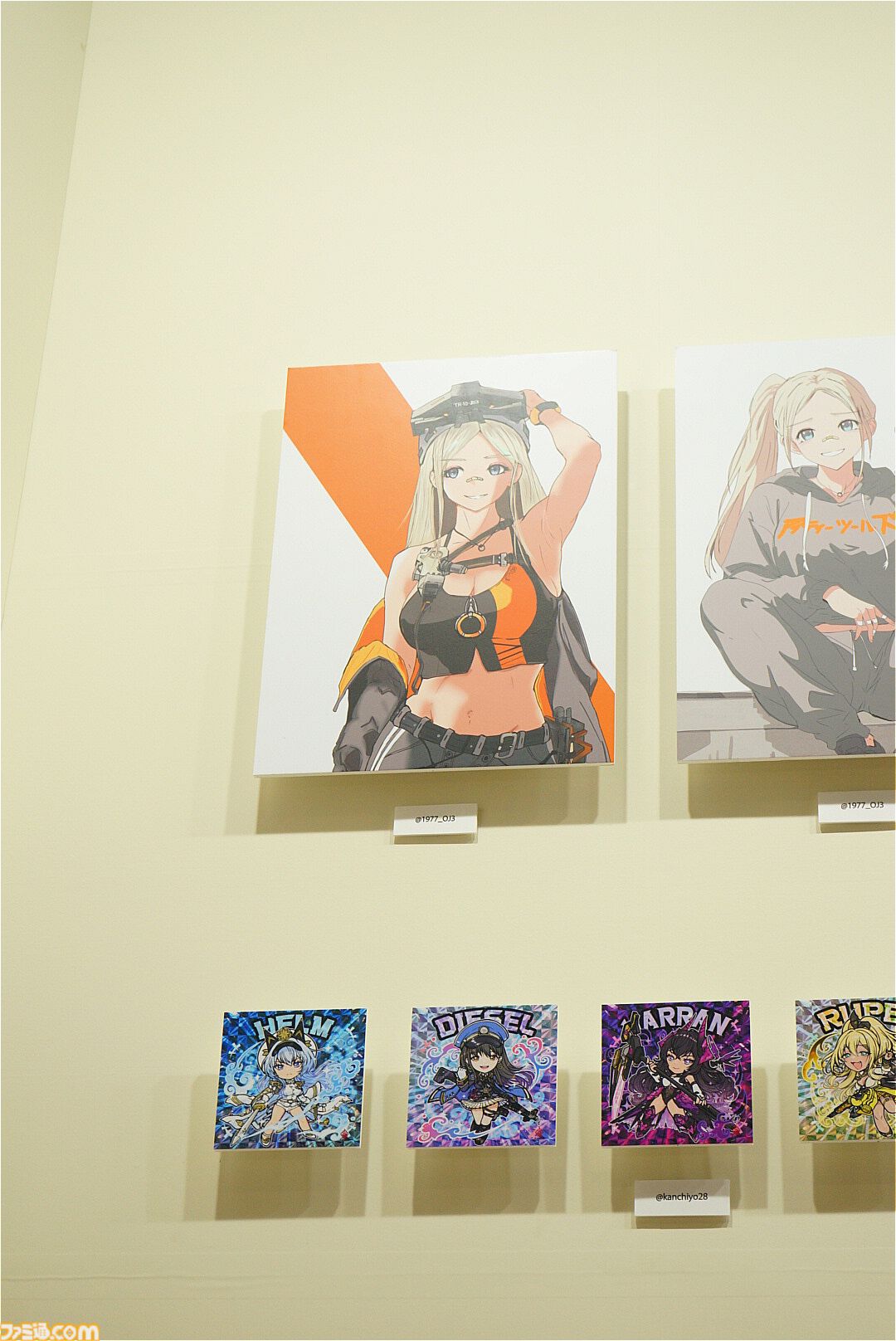 【NIKKE】リアル10連ガチャ再び！ ニケ個別面談室や、130点以上並ぶ美術館。ニコニコ超会議2024にてフルバースト中【ニケ】
