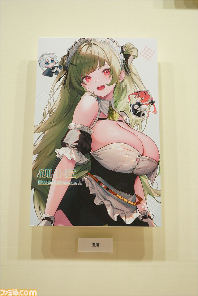 【NIKKE】リアル10連ガチャ再び！ ニケ個別面談室や、130点以上並ぶ美術館。ニコニコ超会議2024にてフルバースト中【ニケ】