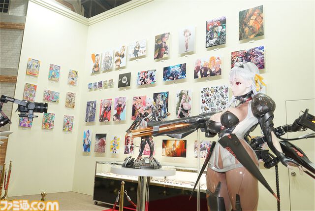【NIKKE】リアル10連ガチャ再び！ ニケ個別面談室や、130点以上並ぶ美術館。ニコニコ超会議2024にてフルバースト中【ニケ】
