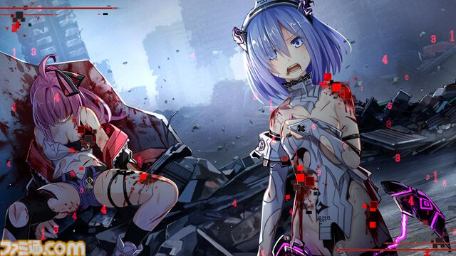 『デスエンドリクエスト コードZ』描き下ろしB2タペストリーなどが同梱するファミ通DXパックが予約開始。火渡さや香の3Dクリスタルセットも登場