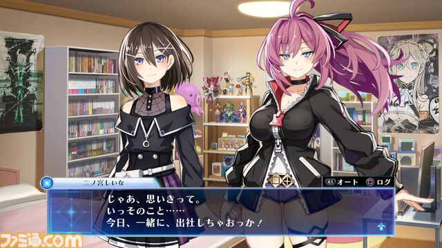 『デスエンドリクエスト コードZ』描き下ろしB2タペストリーなどが同梱するファミ通DXパックが予約開始。火渡さや香の3Dクリスタルセットも登場