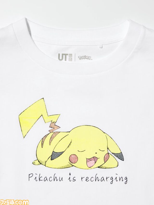 『ポケモン』ユニクロUT新作が本日（3/24）発売。ひと休みするピカチュウ、さまざまなニャースなどかわいいポケモンをあしらったデザイン