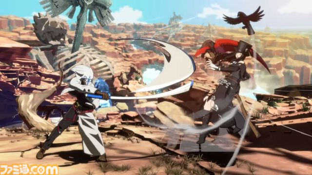 『ギルティギア ストライヴ』ヴェノムが3月24日より参戦。ロボカイとともに戦う姿も