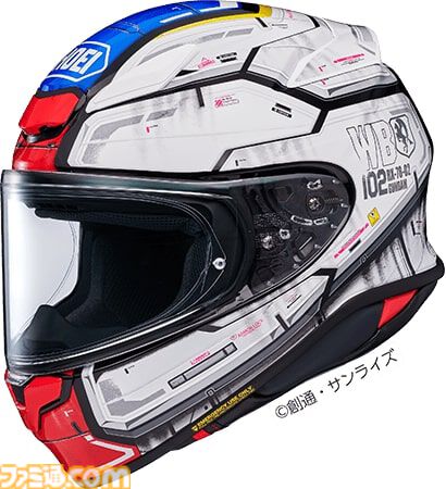 『ガンダム THE ORIGIN』ガンダム、シャア専用ザクIIなどのフルフェイスヘルメットが登場。SHOEI“Z-8”とのコラボモデル