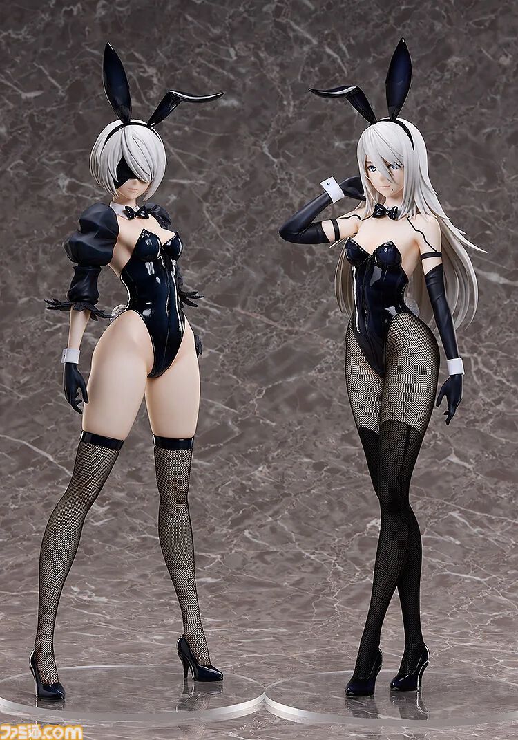 ニーア オートマタ Ver1.1a』バニー姿の2Bがフィギュアに。堂々