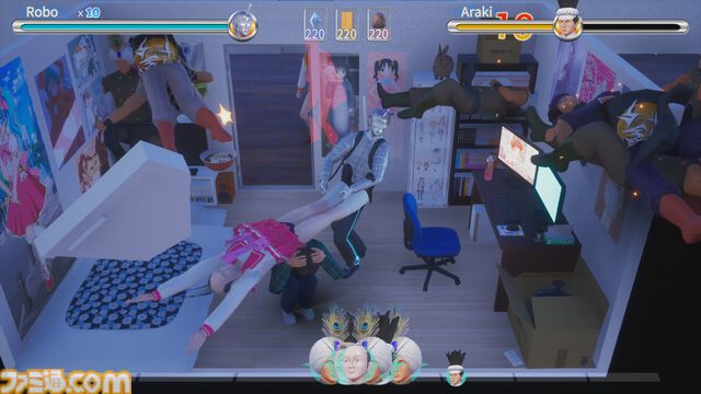 『Pull Stay』開発者のひきこもり経験を活かした格闘アクションゲーム。家に侵入する敵を拳や罠で撃退し、ひきこもり青年の安寧を守る【4/1発売】