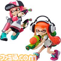 『スプラトゥーン』テンタクルズ（ヒメ＆イイダ）のイカしたフィギュアが再販決定、本日（3/25）より予約開始。付属パーツと広い可動域でいろんなシーンを再現可