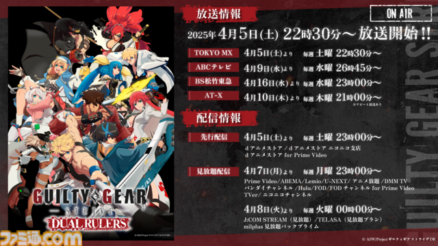 アニメ『ギルティギア ストライヴ: デュアル ルーラーズ』を120%楽しむための講座。"ギア""聖戦"などのキーワードや世界観をバッチリ解説【ゲームのネタバレあり】
