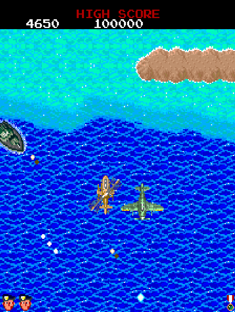【アケアカ】『陸海空 最前線』が3月27日配信。手榴弾や機関銃、スーパーメカを駆使して敵が大量に待ち構える要塞を突破していく縦スクロールシューティング