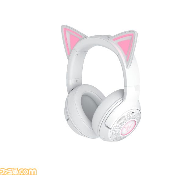 【Razer】ネコミミヘッドセットの新色ホワイトが可愛すぎる。無線モデルにはブラックも新登場。2025年3月28日(金)より販売開始