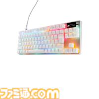 【SteelSeries】キーボード“Apex”シリーズがより映える新色ホワイトが新登場。世界最速キーボード“Apex Pro Gen 3”の60%ミニサイズモデルも登場。4月4日より販売