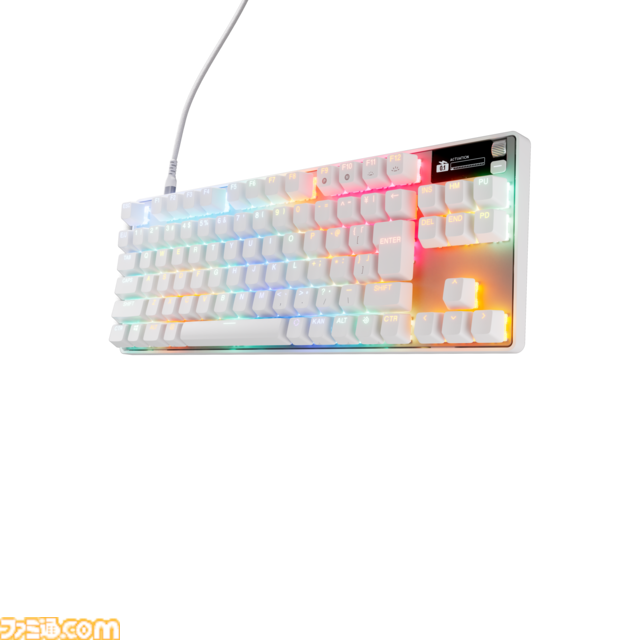 【SteelSeries】キーボード“Apex”シリーズがより映える新色ホワイトが新登場。世界最速キーボード“Apex Pro Gen 3”の60%ミニサイズモデルも登場。4月4日より販売