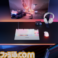 【SteelSeries】キーボード“Apex”シリーズがより映える新色ホワイトが新登場。世界最速キーボード“Apex Pro Gen 3”の60%ミニサイズモデルも登場。4月4日より販売