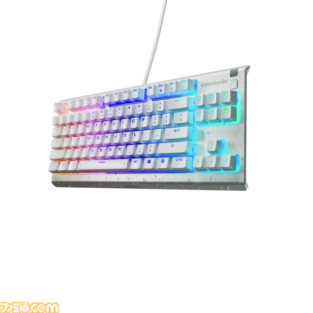 【SteelSeries】キーボード“Apex”シリーズがより映える新色ホワイトが新登場。世界最速キーボード“Apex Pro Gen 3”の60%ミニサイズモデルも登場。4月4日より販売
