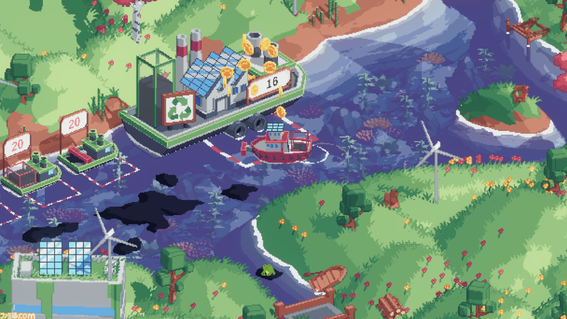 『Spilled!』海に浮かぶゴミを船で掃除、キレイになっていく様子が気持ちいいゲームが本日（3/27）発売。制作者も船で生活しながら開発